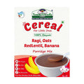 100% ORGANIC SPROUTED RAGI, OATS, RED LENTIL, BANANA PORRIDGE MIX - 200G