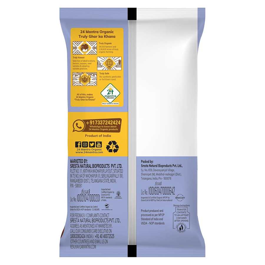 24 MANTRA ORGANIC BAJRA FLOUR 500GM