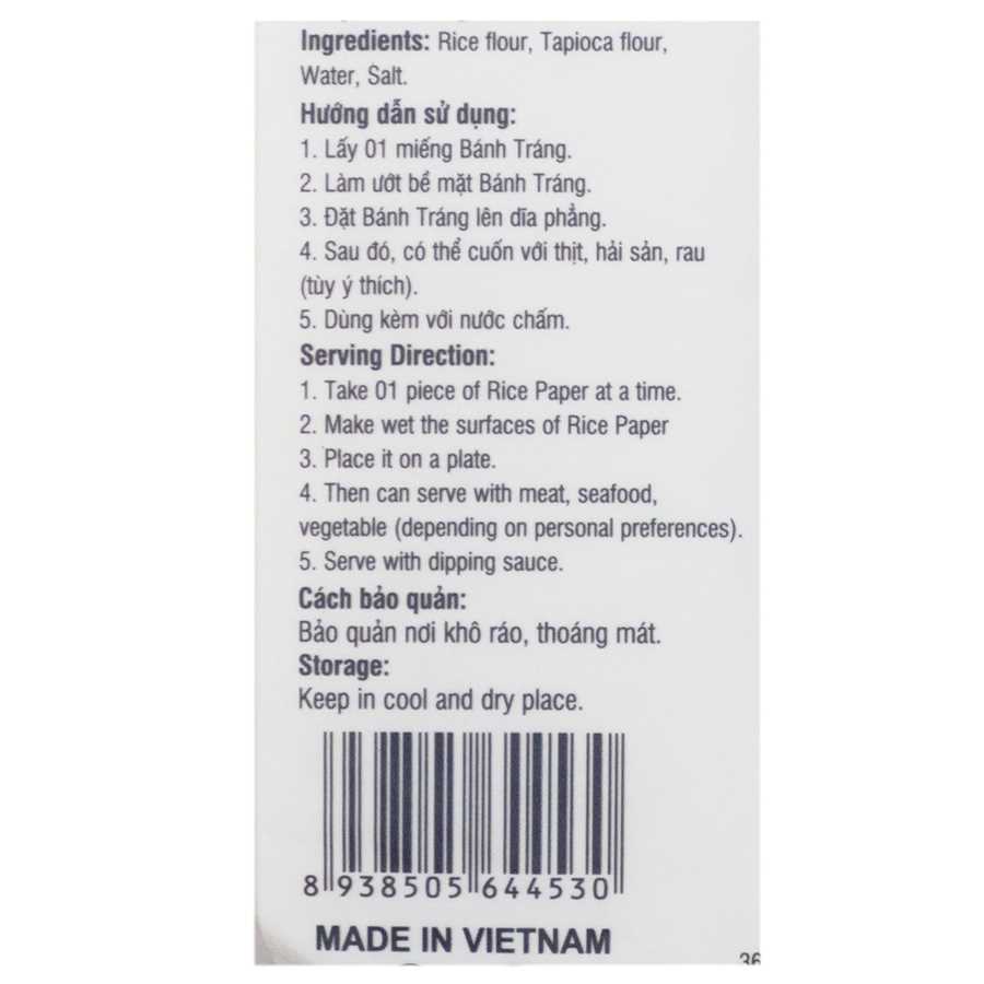 MR RICE PAPER 16CM