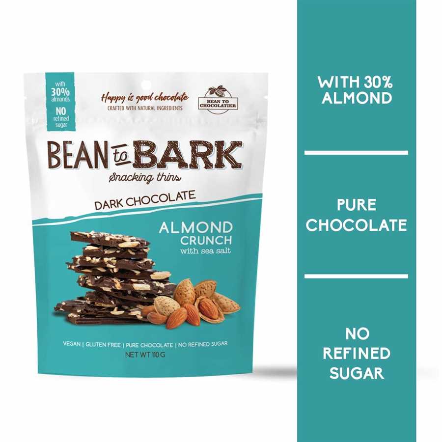 BEAN TO BAR ALMOND BARK
