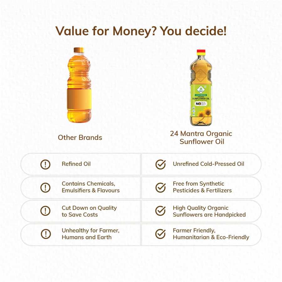 24MANTARA ORGANIC COLD PRESS SUNFLOWER OIL 1LI