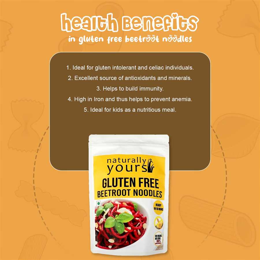 GLUTEN FREE BEETROOT NOODLES 100G