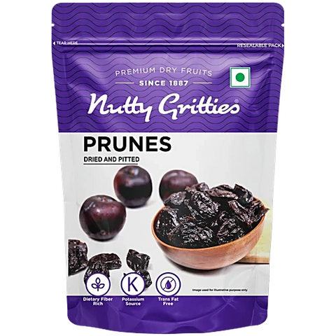 NUTTY GRITTIES DRIED PRUNES 350