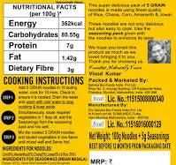 GLUTEN FREE 5 GRAIN NOODLES 100GM