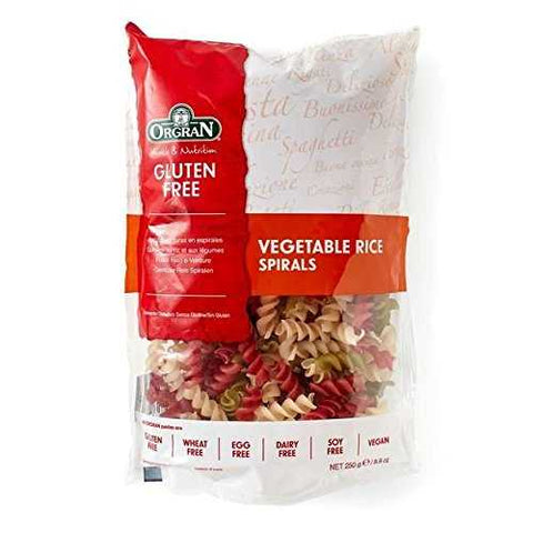 ORGRAN RICE & VEGETABLE SPIRAL