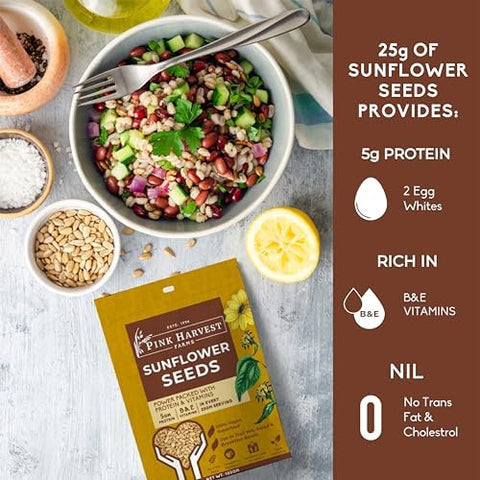 PINK HARVEST SUNFLOWER SEEDS