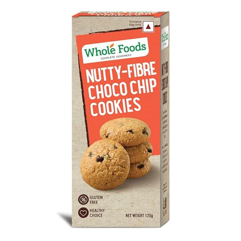 WHOLE FOOD GF NUTTY FIBRE CHOCOCHIP