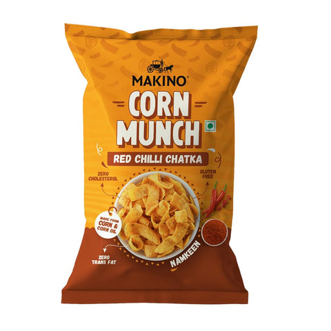 MAKINO CORN MUNCH RED CHILLI
