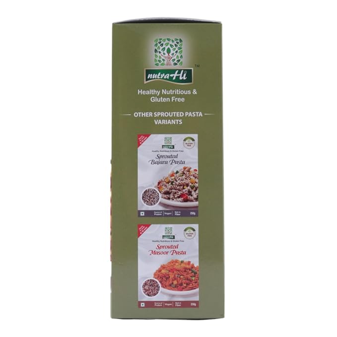 Nutra Hi Sprouted Moong Pasta