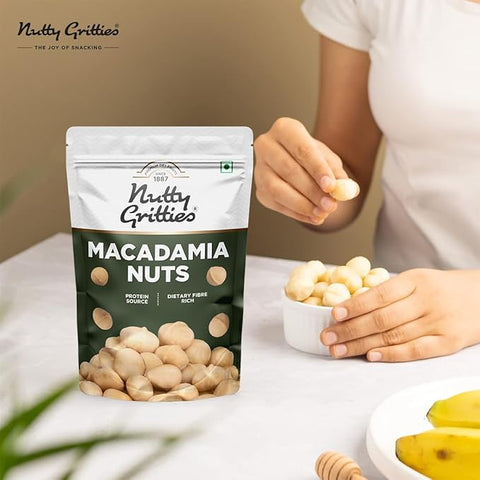 NUTTY GRITTIES MACADAMIA NUTS 100GM