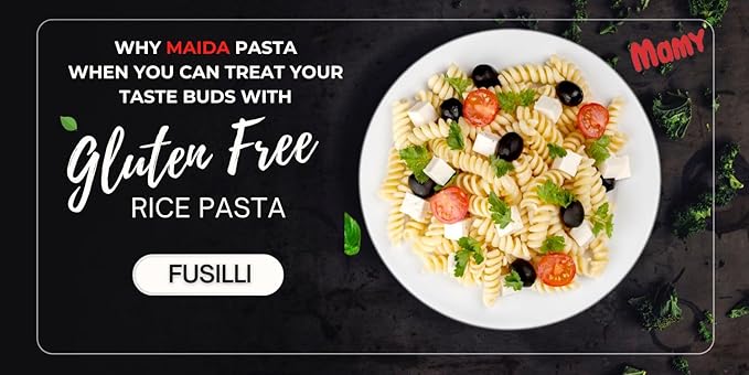 Mamy Rice Pasta Fusilli 500gm