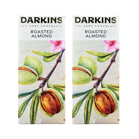 DARKING 70%DARK CHOCOLATE ROASTED ALMOND 50G
