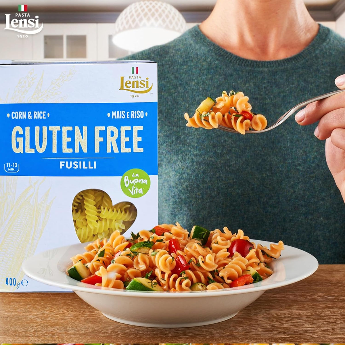 Lensi Gluten Free Pasta Fusili
