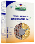 ORGANIC SPROUTED RAGI, MOONG DAL PORRIDGE MIX - 200G