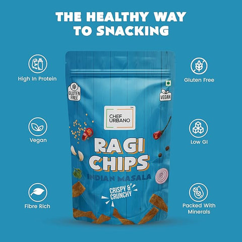 CHEF URBANO CHIPS RAGI INDIAN MASALA