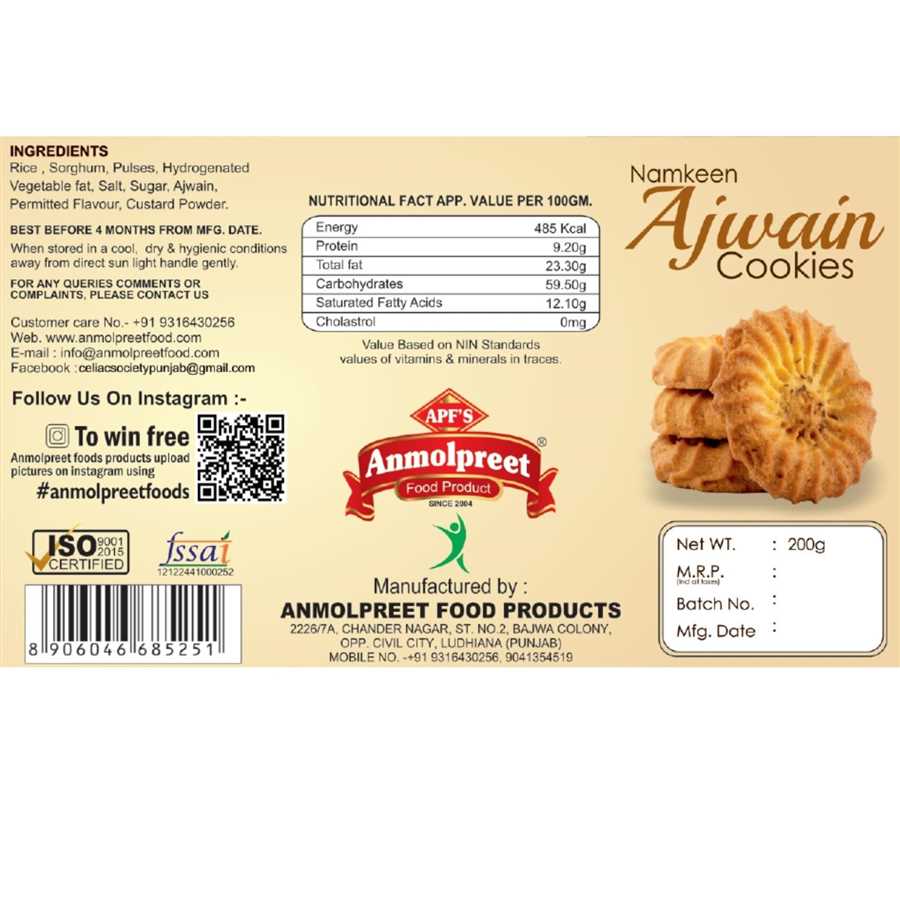 AJWAIN COOKIES