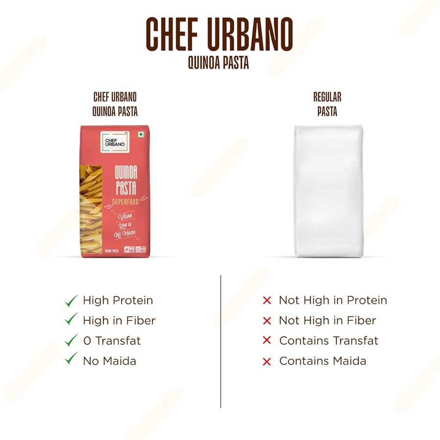 CHEF URBANO PASTA QUINOA PENNE 300GMS