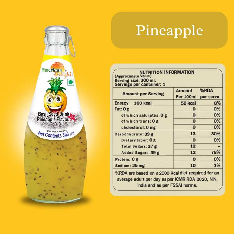 AMERICAN DELIGHT PINEAPPLE 290ML